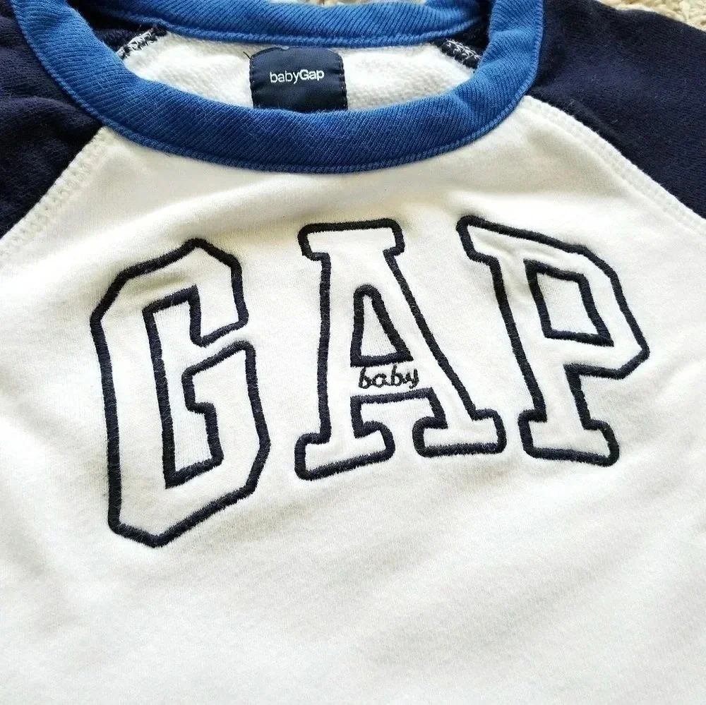 Baby Gap Boys Logo Sweat Shirt 18-24 Mos